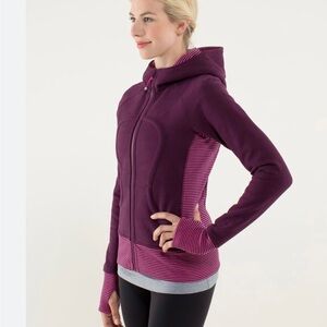 lululemon athletica Purple and Pink Hoodie